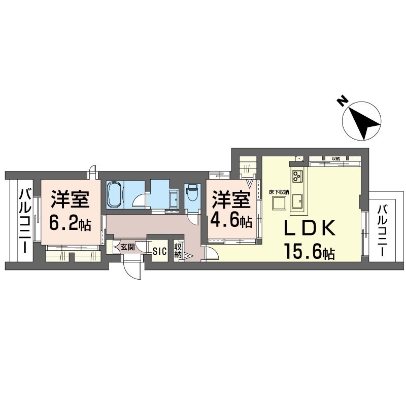 コンティキュール熊之堂 101号-14