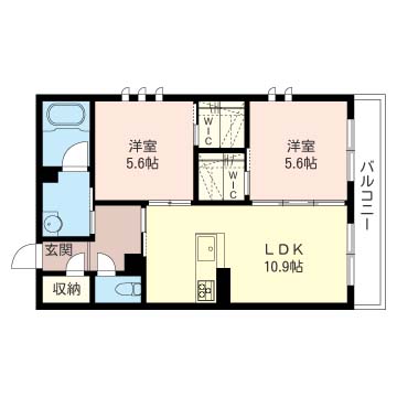 クオリス玉川学園 205号-6