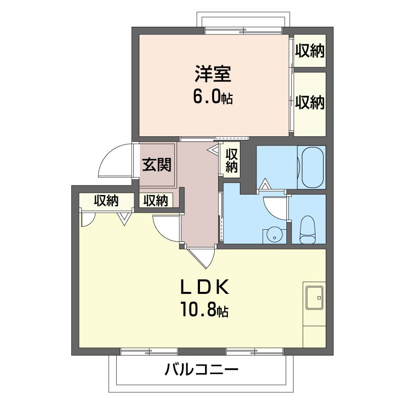 ＣＡＬＭＬＹ　ＣＯＵＲＴ 203号-2