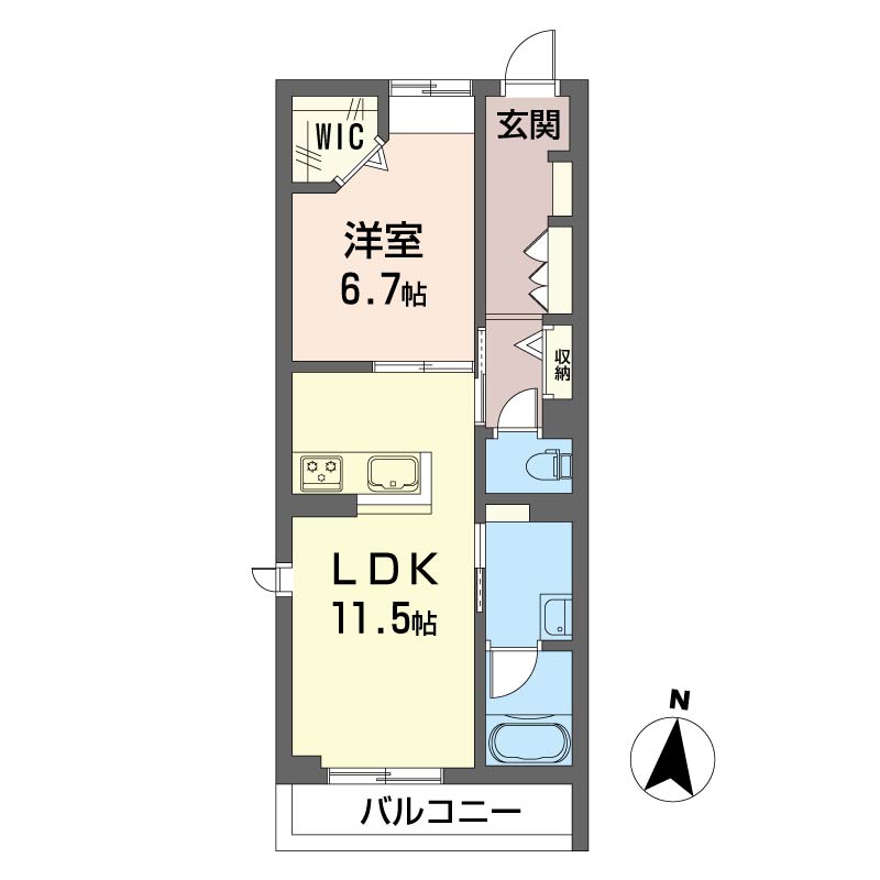 プラスシティ橋本 203号-14