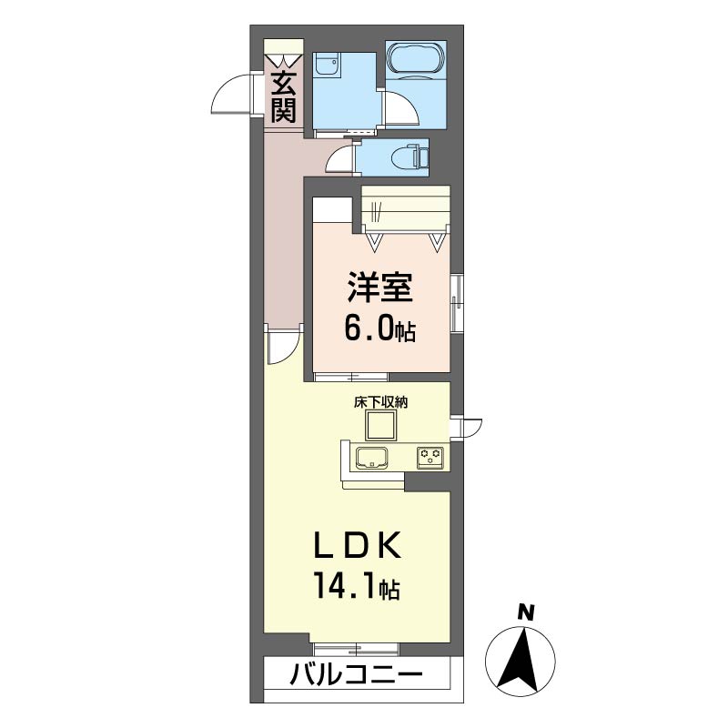 プラスシティ橋本 101号-13