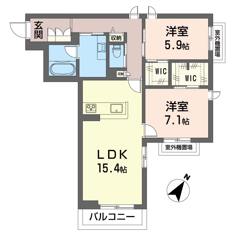 ル・ヴァンヴェール 201号-15