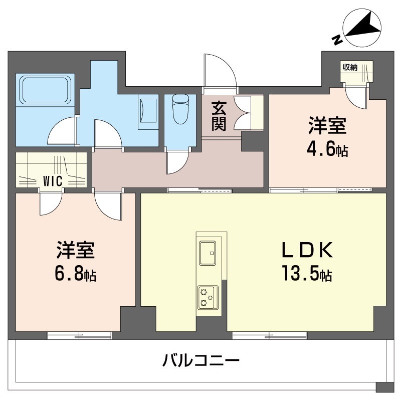 ペールクレスト上麻生202-2