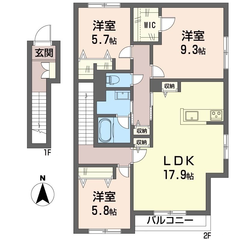 ポルタフォルトゥーナ 201号-12