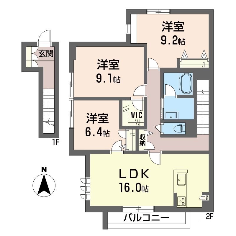 ポルタフォルトゥーナ 202号-13