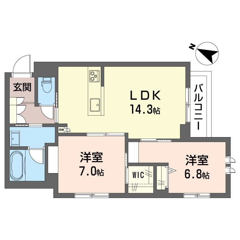 グランドメゾン黒川(SHM) 202号-14