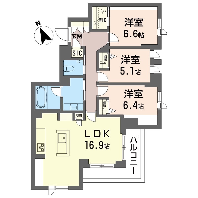 Ｆａｍ橋本 301号-15