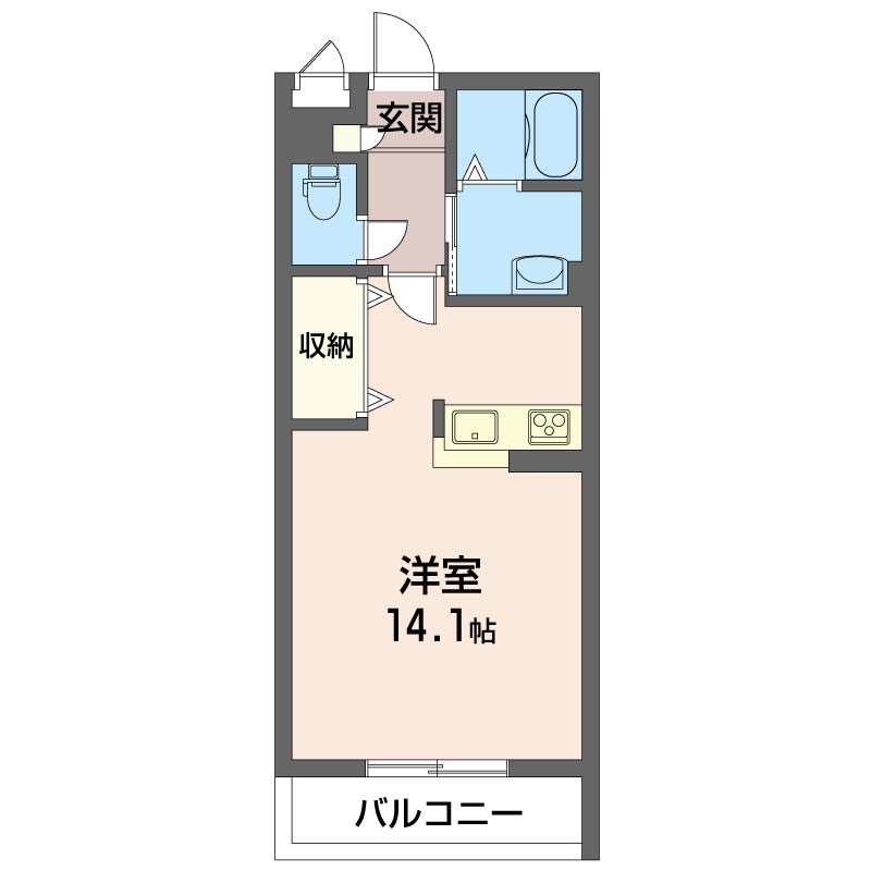 シャーメゾン前川302-2