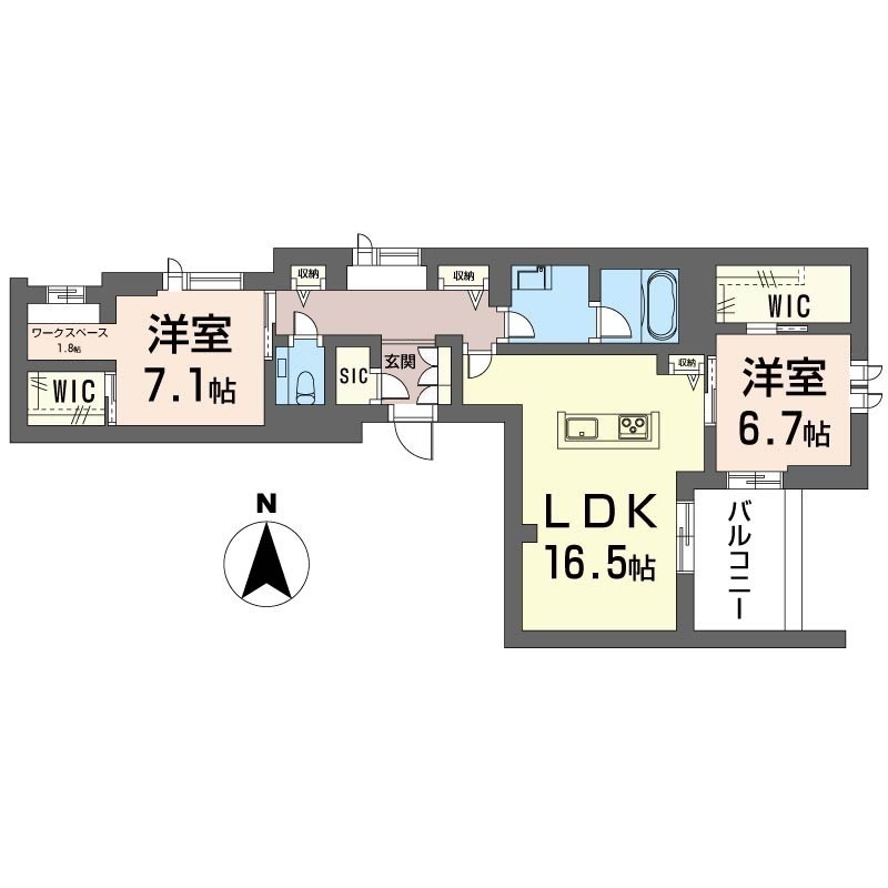 ノヴェルデ押堀 203号-16