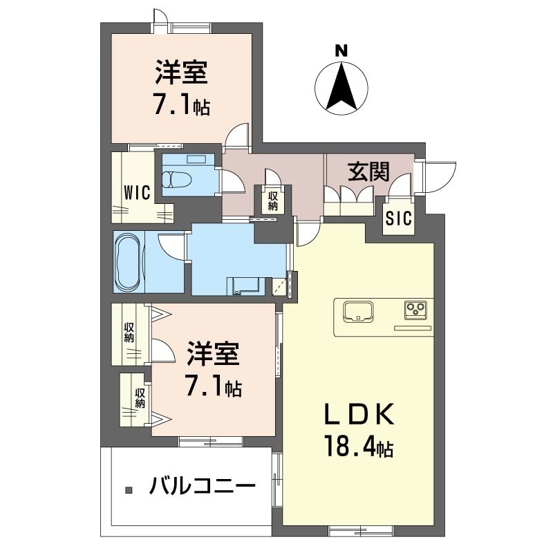 ノヴェルデ押堀 302号-16