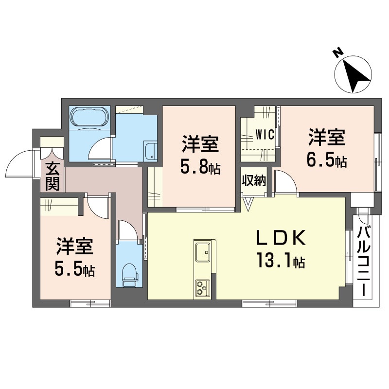 メゾン　ド　ドラコ 101号-13