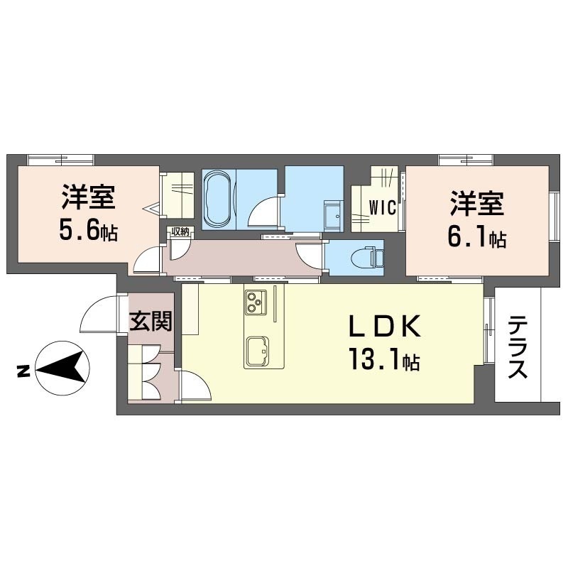 仮）厚木市旭町１丁目シャーメゾン 101号-16