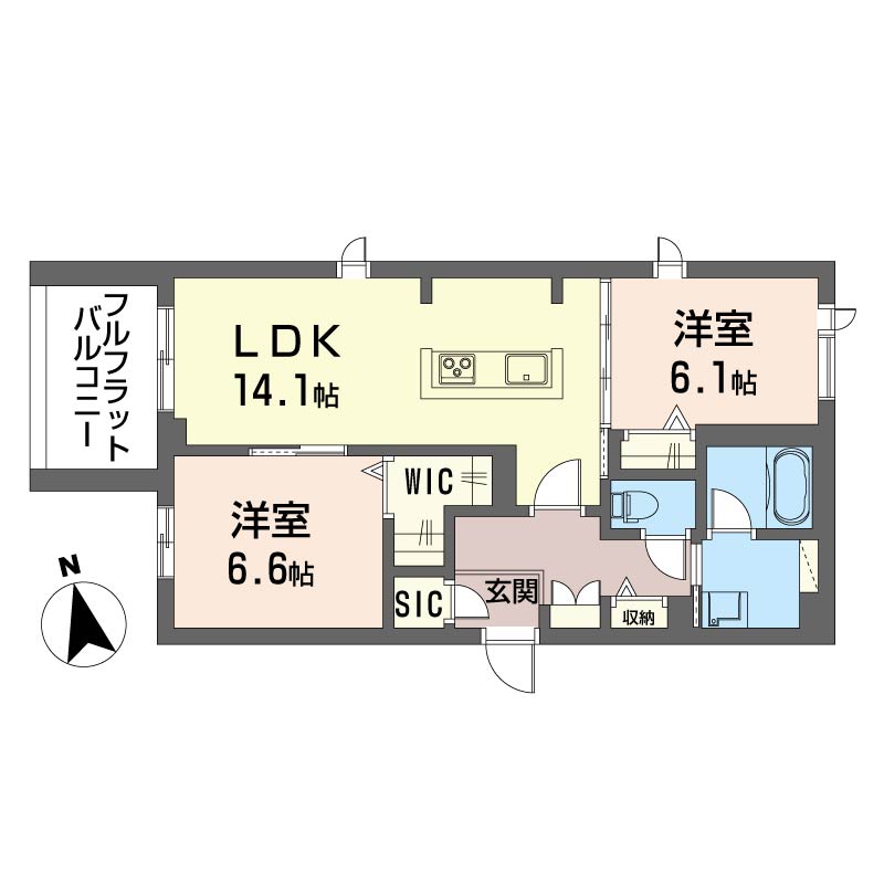 アクアリーシェⅢ 301号-16