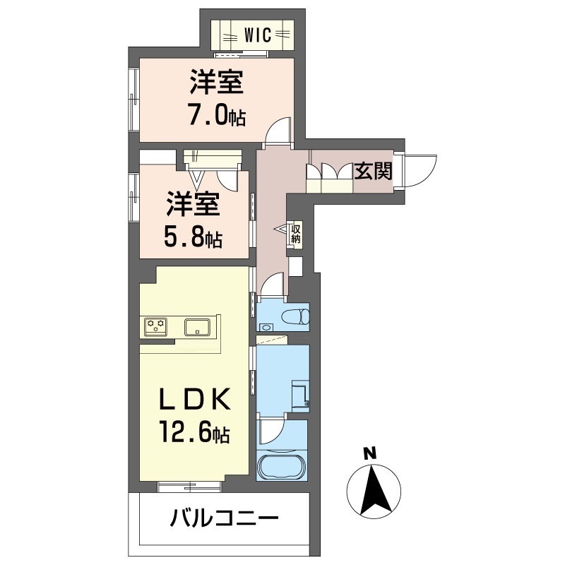 フォンテーヌ　ベレオ 303号-15