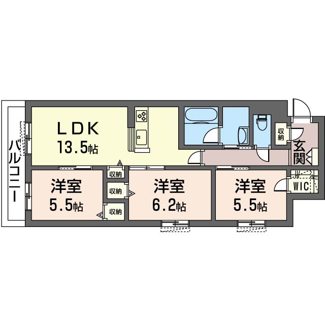 シャーメゾン鎌倉大町 305号-3
