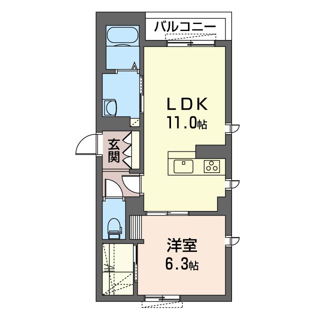 グリーンカーサ長後 201号-15