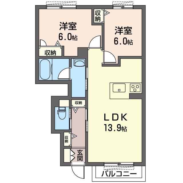 ウィステリア湘南　Ⅲ 103号-2