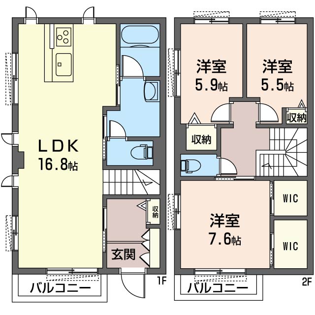 ウィステリア湘南　Ⅲ 101号-2