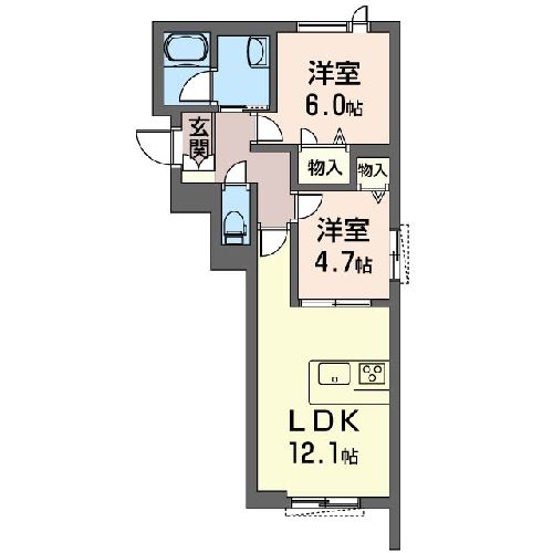 シャーメゾン　アクロ 101号-13