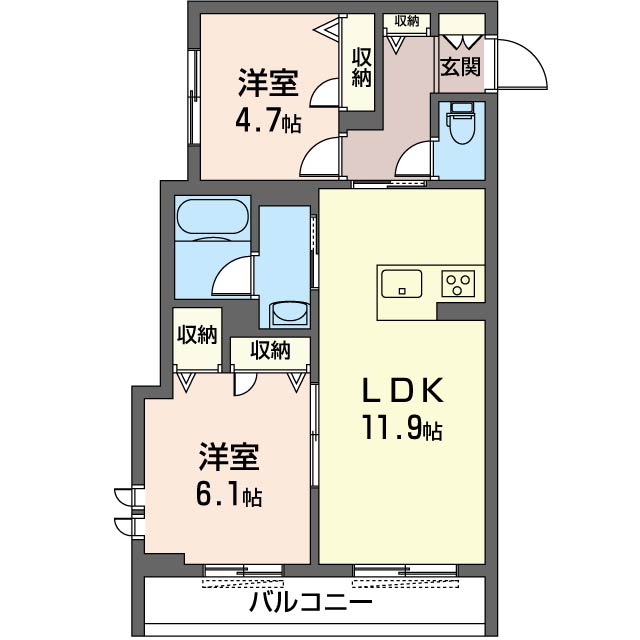 Ｐｅｔｉｔ　Ｐｏｎｔ鵠沼205-2