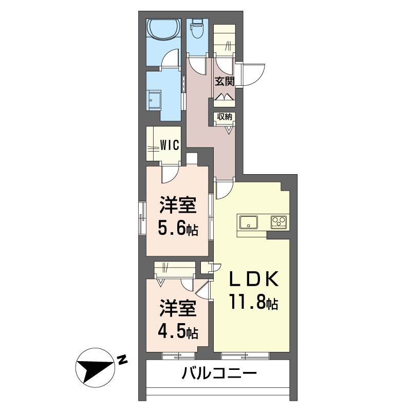 コートブランシュ湘南鵠沼 102号-16