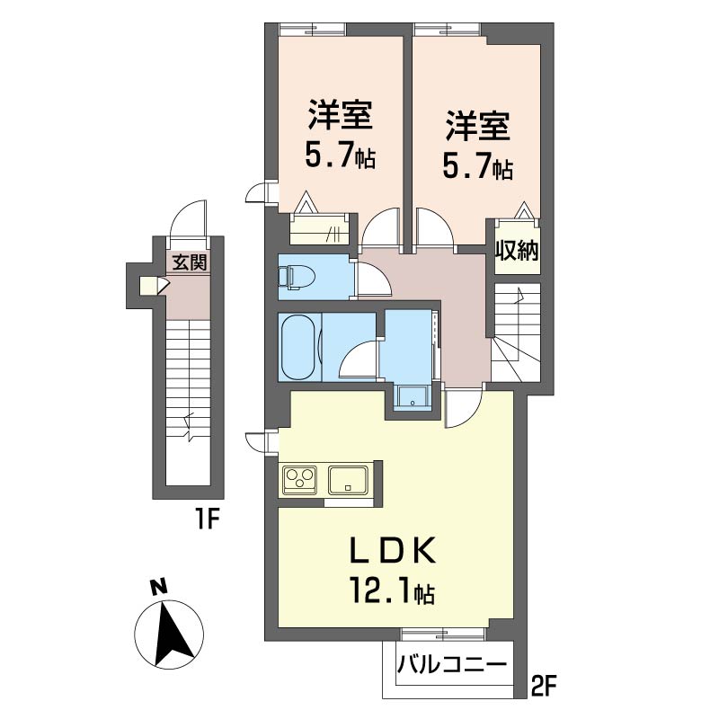 シュトラント茅ヶ崎 202号-16