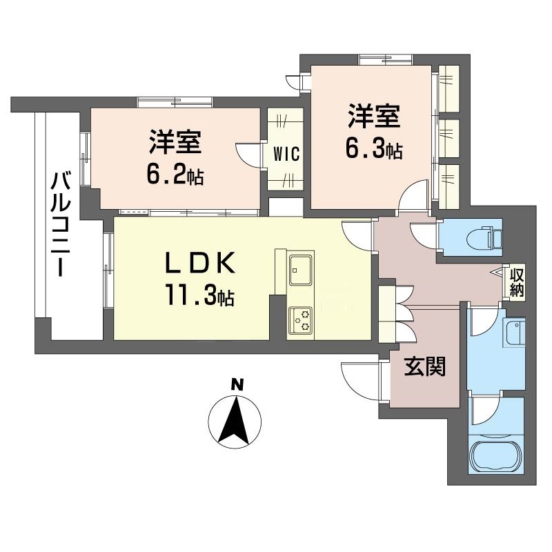 ベルドゥラ藤沢 301号-7