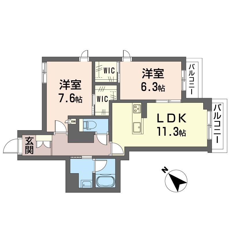 シャーメゾン湘南藤が岡 103号-6