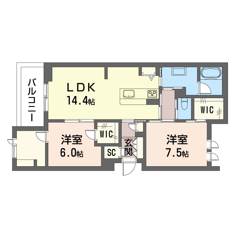 パークビュー湘南辻堂206-2