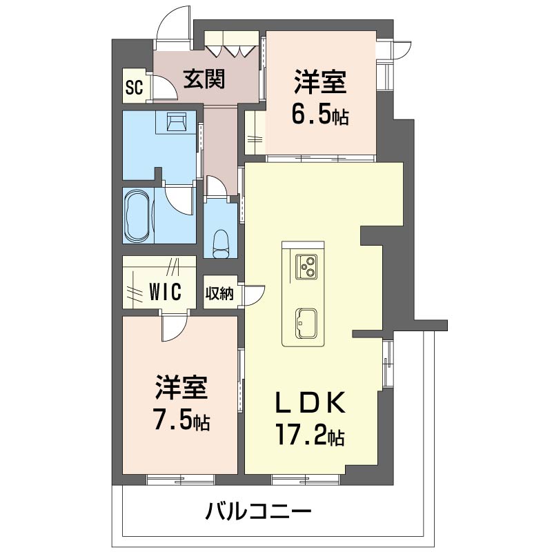 パークビュー湘南辻堂301-2