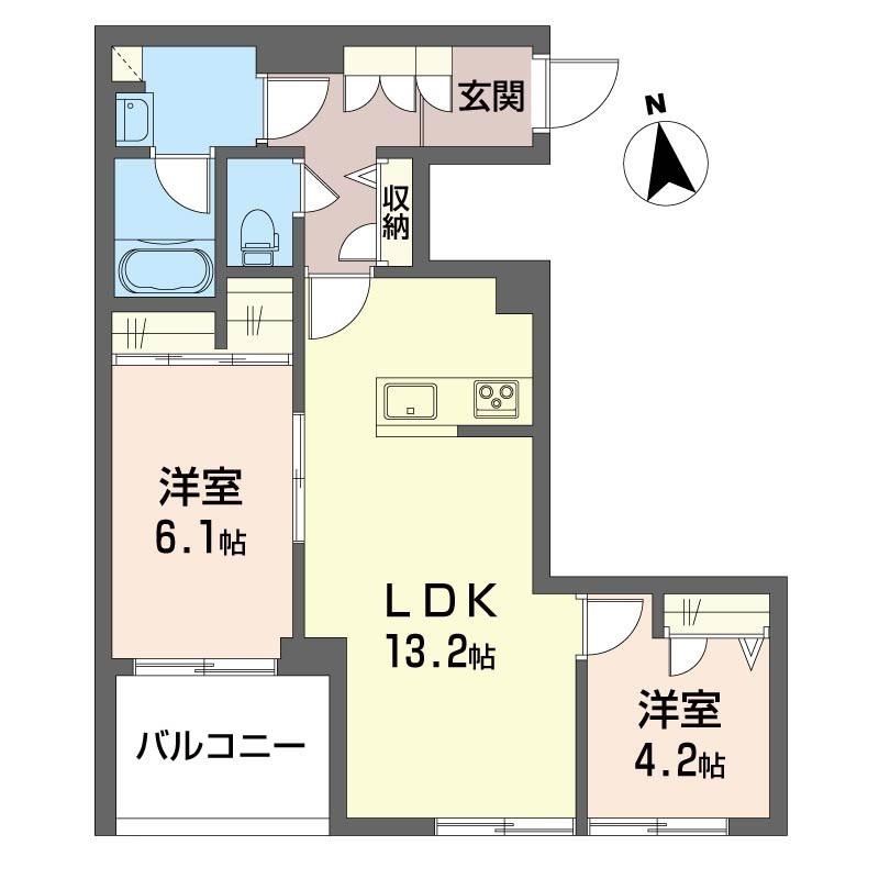 シャーメゾン湘南茅ヶ崎香川 302号-12