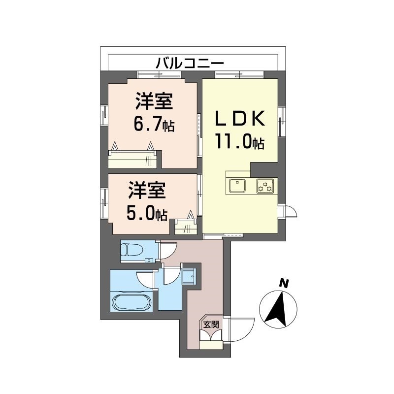 ラルク鎌倉 301号-15