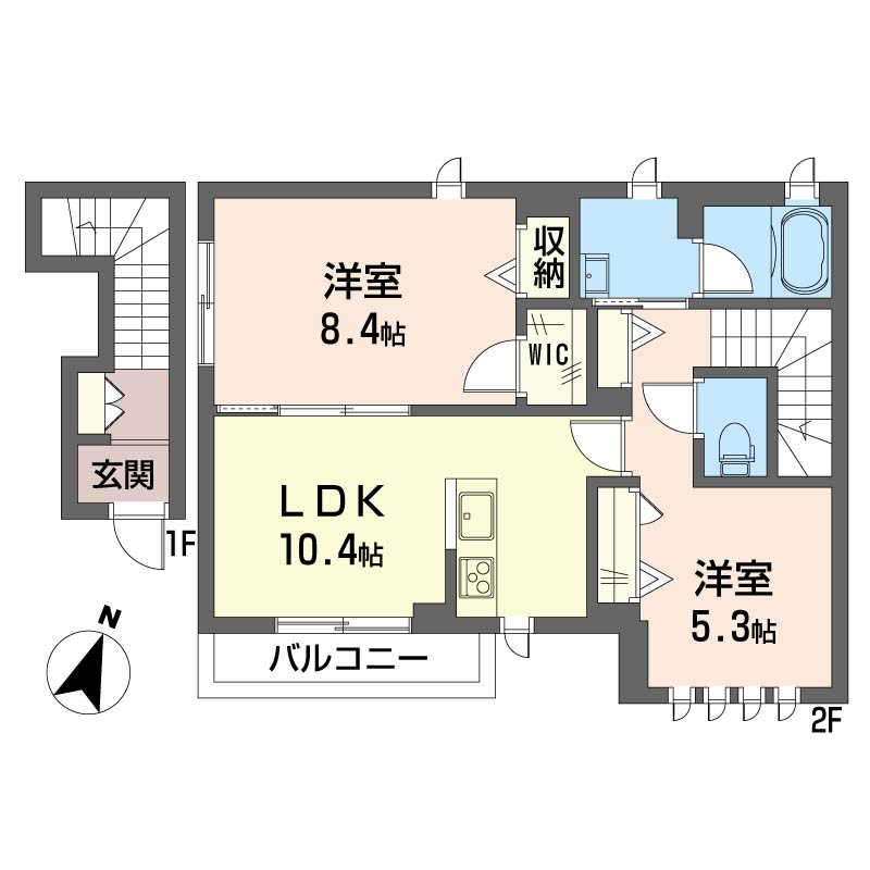 ヌーンリバー　Ⅲ 201号-2