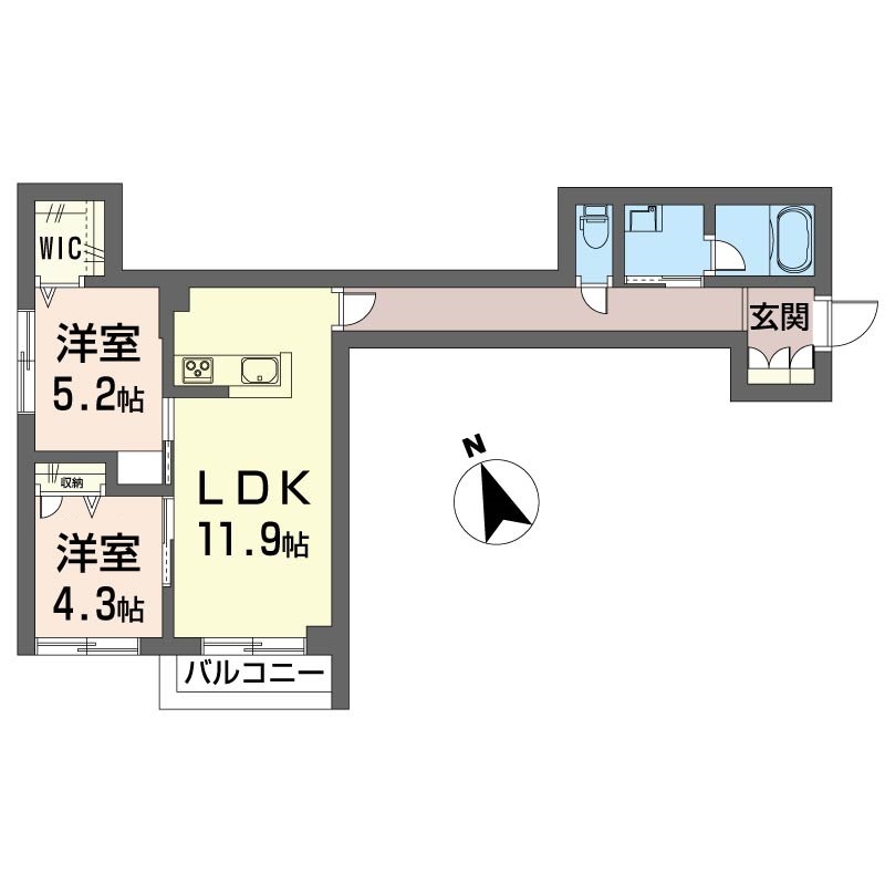 シャンテ　ユーⅠ 203号-14
