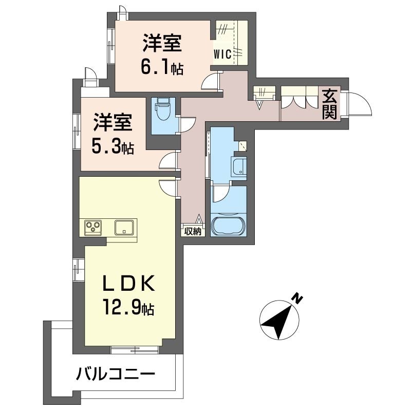 アリエス茅ヶ崎 401号-12