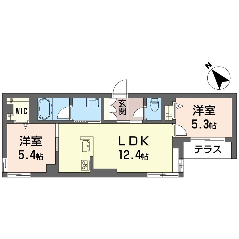 シャンテユーⅢ 101号-12