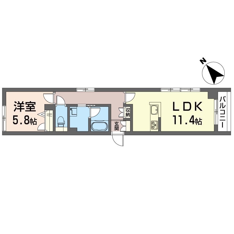 シャンテユーⅢ 203号-10