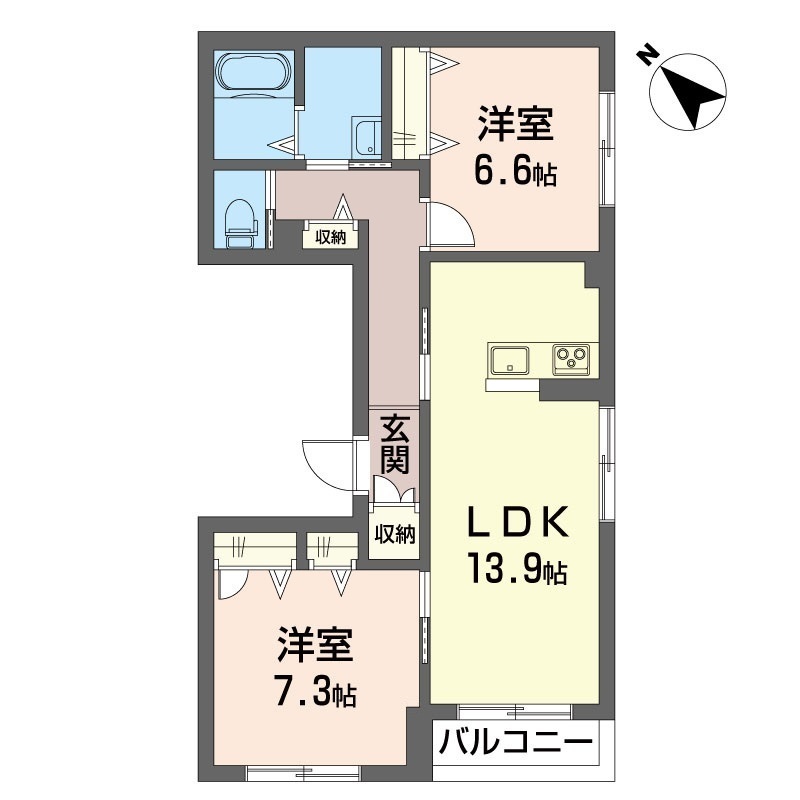 ヴェール北鎌倉201-2