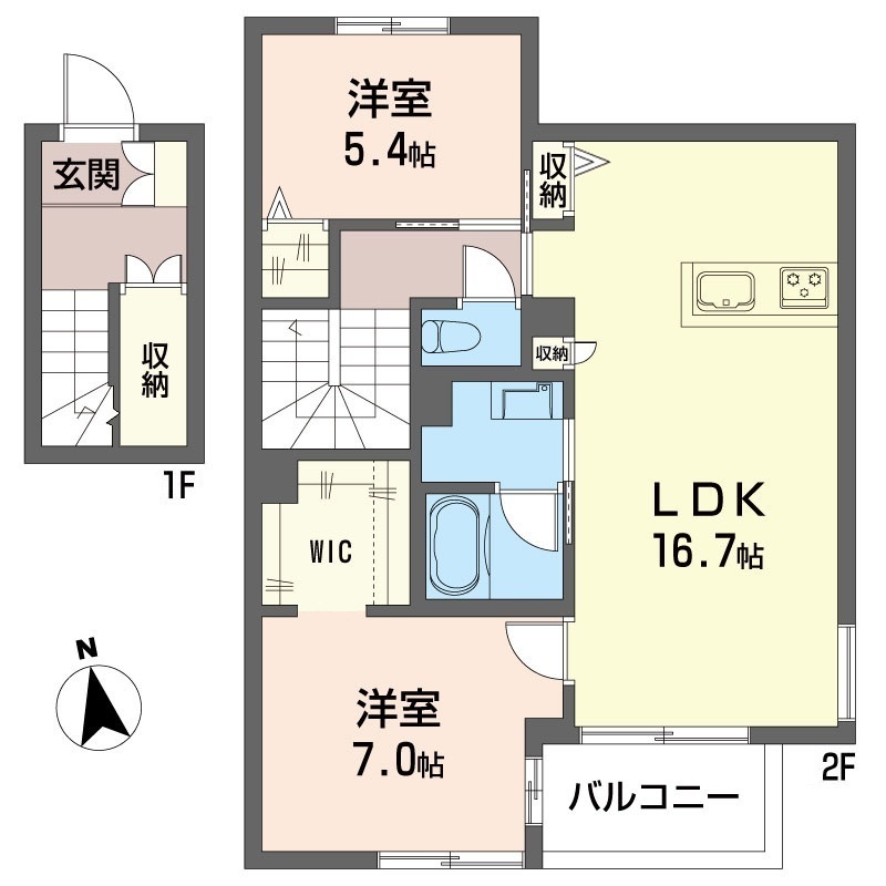 シャローム茅ヶ崎 201号-6