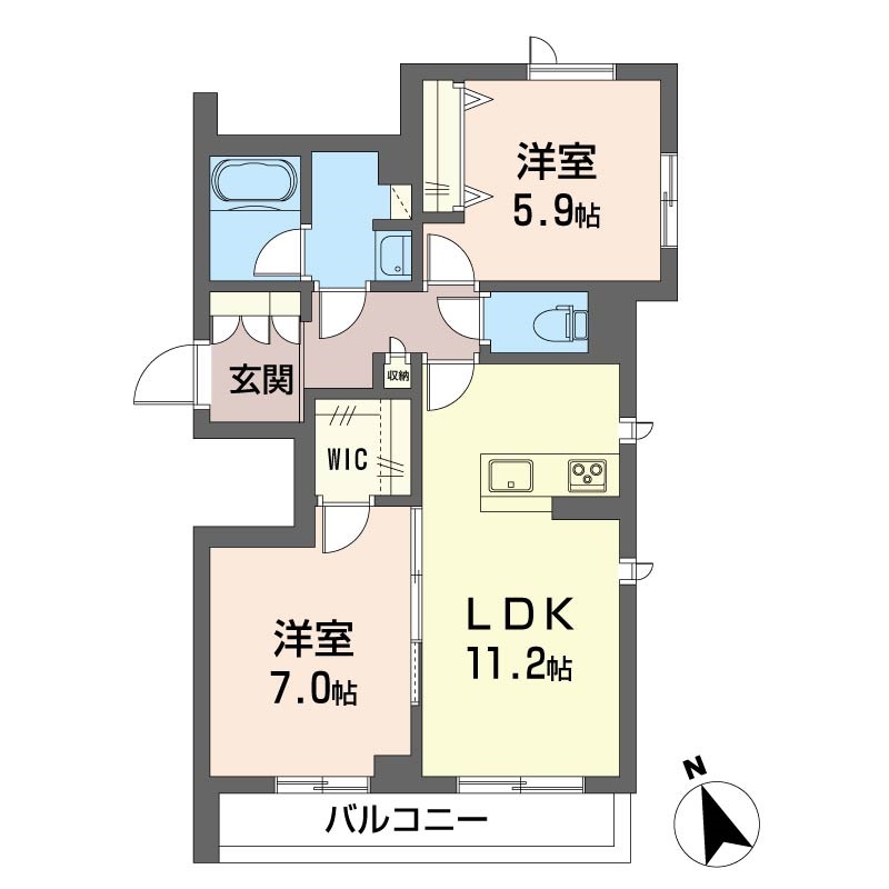 シャーメゾングランデ茅ヶ崎 101号-16