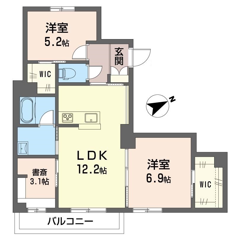 シャーメゾン湘南松が丘　Ⅰ202-2