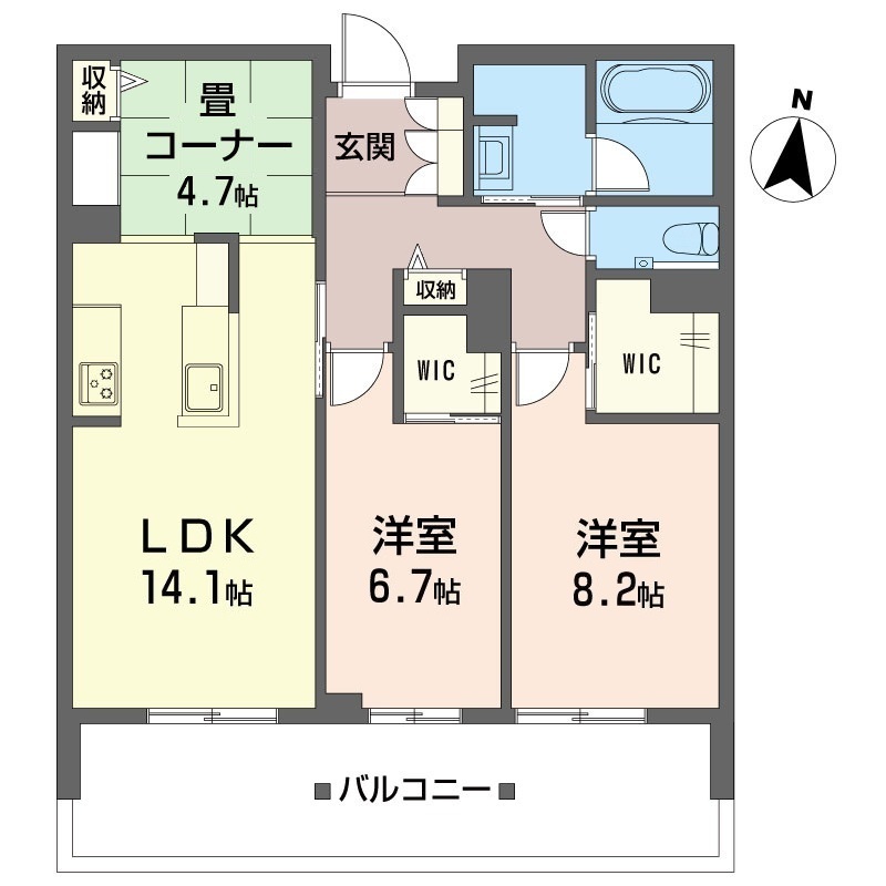 グランドソレイユ湘南横松202-2