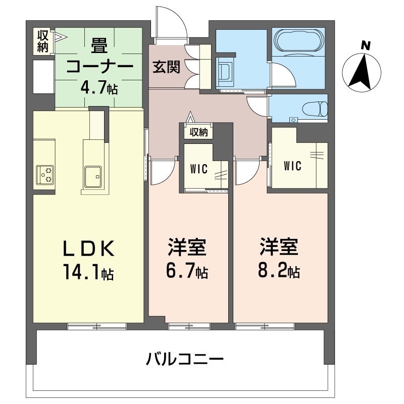 グランドソレイユ湘南横松 302号-15