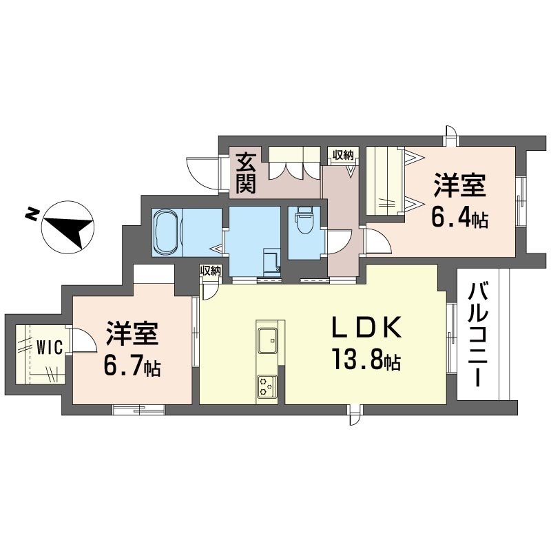 シャーメゾン湘南菱沼 201号-14