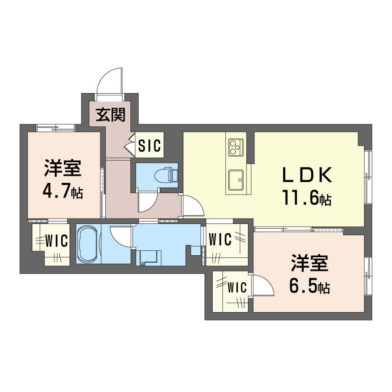 フェリーチェＳＡＭＵＫＡＷＡ 101号-12