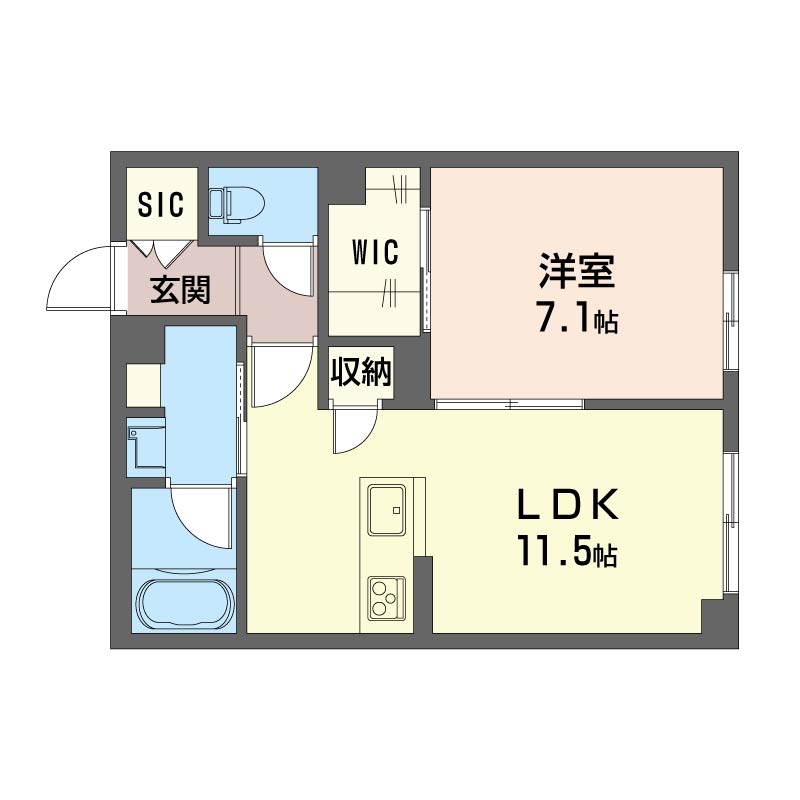 フェリーチェＳＡＭＵＫＡＷＡ 102号-12