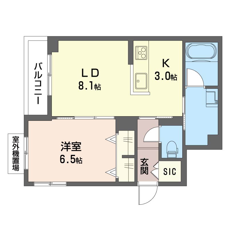 フェリーチェＳＡＭＵＫＡＷＡ 205号-12