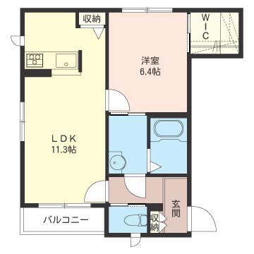 フラワーハイツ中田　Ｃ101-2