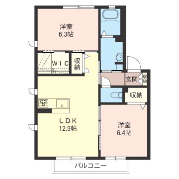 ヴェル　カーサ　弐ノ館202-2