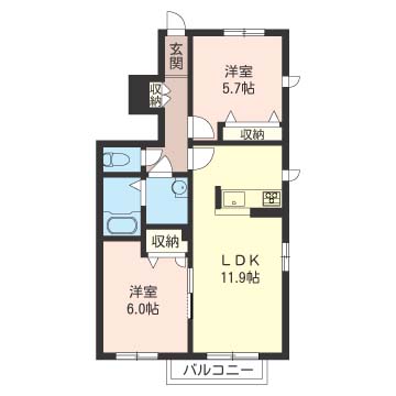クールヴェールＢ 101号-15